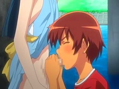 ＜ふたなり＞ロング髪のロリ美少女男の娘がイケメンにオナニー見られてそのままフェラ抜きをさせ♡絶頂イキ快感！