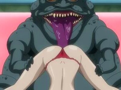 ＜卑猥＞スレンダーな金髪ロング美女が怪物の肉棒を強引にフェラ抜きさせられ‥身体とまんこが凌辱イキ♡