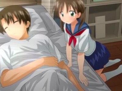 【イチャラブ】貧乳ちっぱい美少女JKの妹が生ハメ騎乗位！ベロキス生ハメで兄チンポにトロ顔アクメ