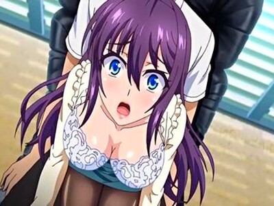 巨乳女教師のマンコを口や指で前戯愛撫！！肉棒挿入してガン突き中出し交尾！！